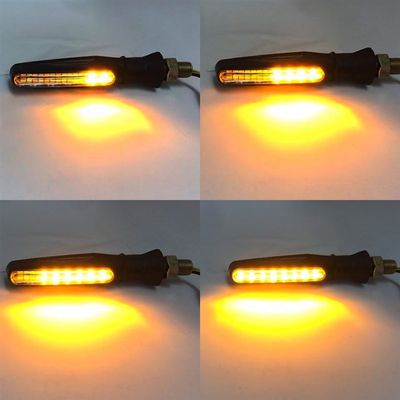 Light-Lamp Indicators Amber Blinkers Motorcycle-Turn-Signal