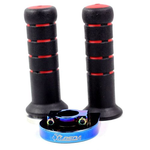 摩托车 手把套烧钛大扭油通用电动车改装 小牛福喜骠骑 小龟非NCY