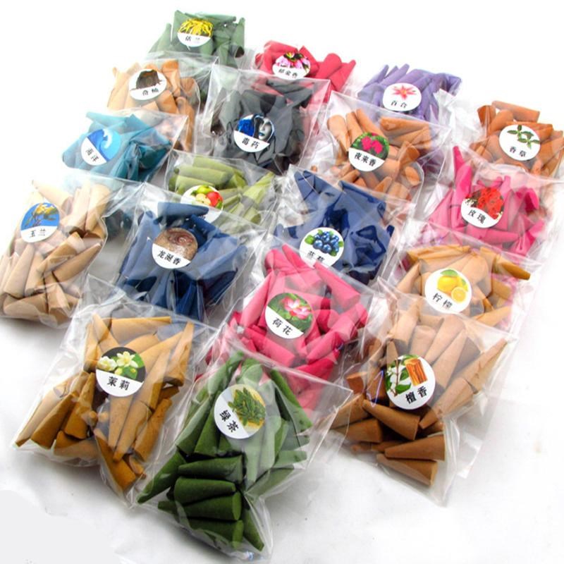 28pc/Bag Incense Cones Holder 5min Burning Pagoda Incense Na 电子元器件市场 外设配件 原图主图