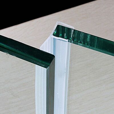 速发推荐New 1M F  H Shape Glass Door Seals Silicone Rubber S