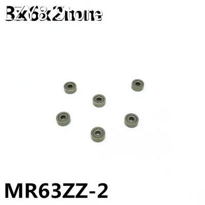 新品10Pcs MR63ZZ-2 3x6x2 mm Deep groove ball bearing Miniatu