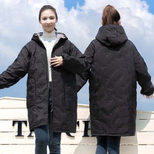 秋冬加绒加厚罩衣女短款时尚防污保暖餐饮定制logo印字长款围裙男