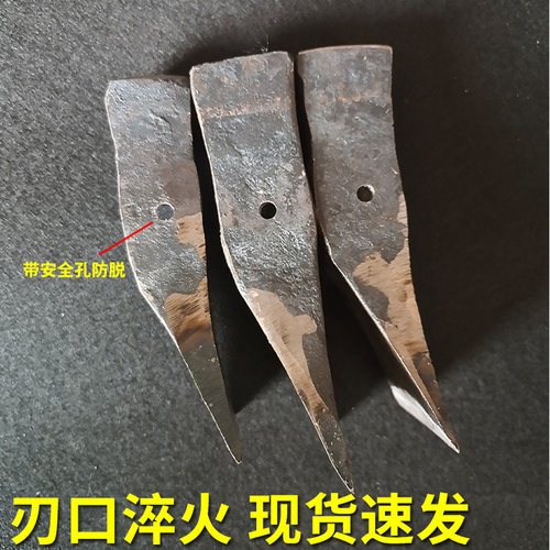 刨锛头瓦工锛斧全钢精抛户外奔头导轨钢锻打O刃口淬火带把锄斧砍