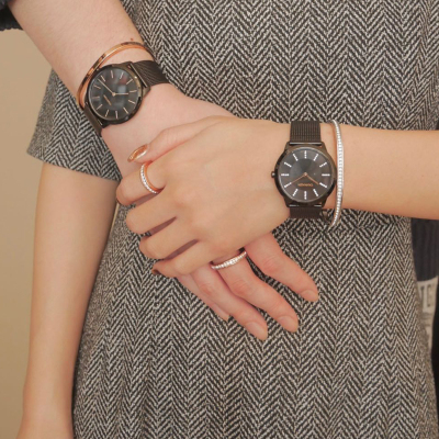 【直营】CK时尚个性满天星对戒男女情侣款戒指礼物指环