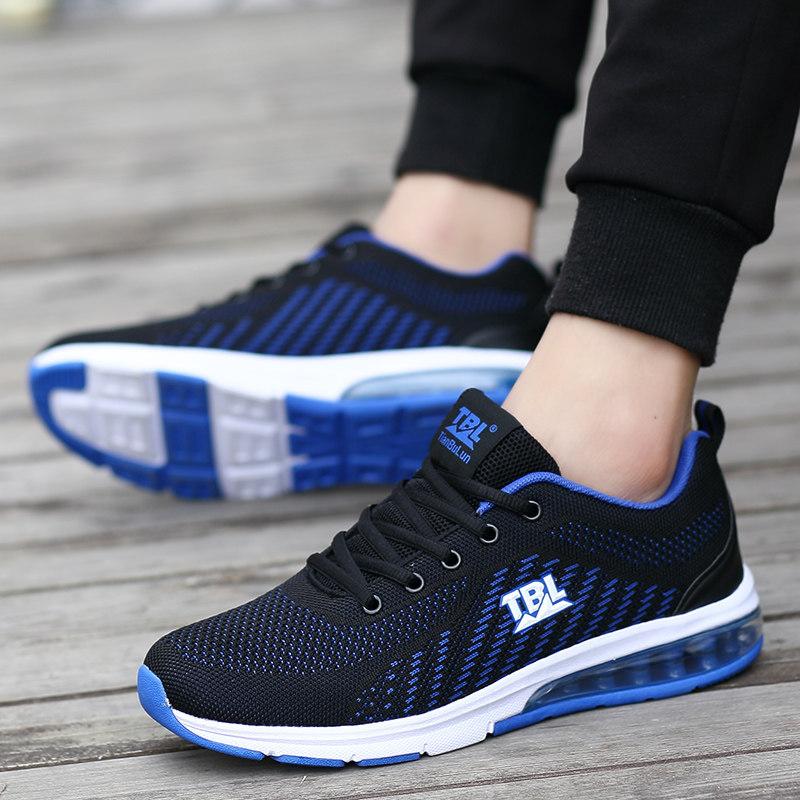 夏季网布鞋子男防臭减震气垫鞋男士透气运动休闲鞋旅游鞋跑步鞋男,流行男鞋,网面鞋,淘宝优惠券,粉丝福利购,淘宝优惠卷