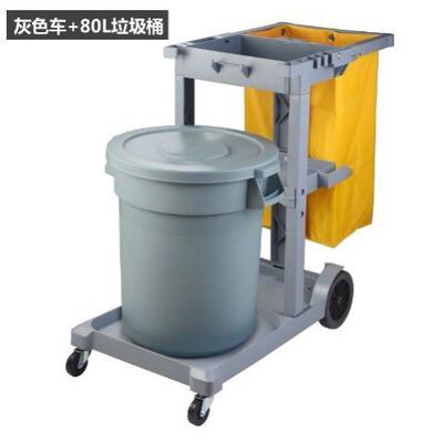 爆品三层车工车轮多功能r清洁手推车平板车水桶草车垃圾车用途品