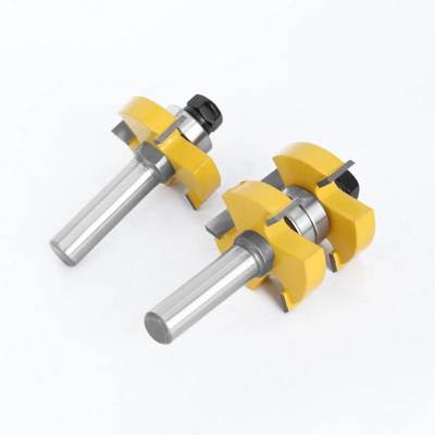 Durable 2pcs Router Bits Hook Shear Angles MilQling Woodwork