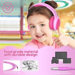 gorsun Kids Headphones with limited volume, Children Headpho