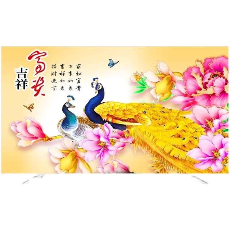 55寸液晶c电视机罩5n0 60 65 75防尘罩新品曲面台挂式电视机新品