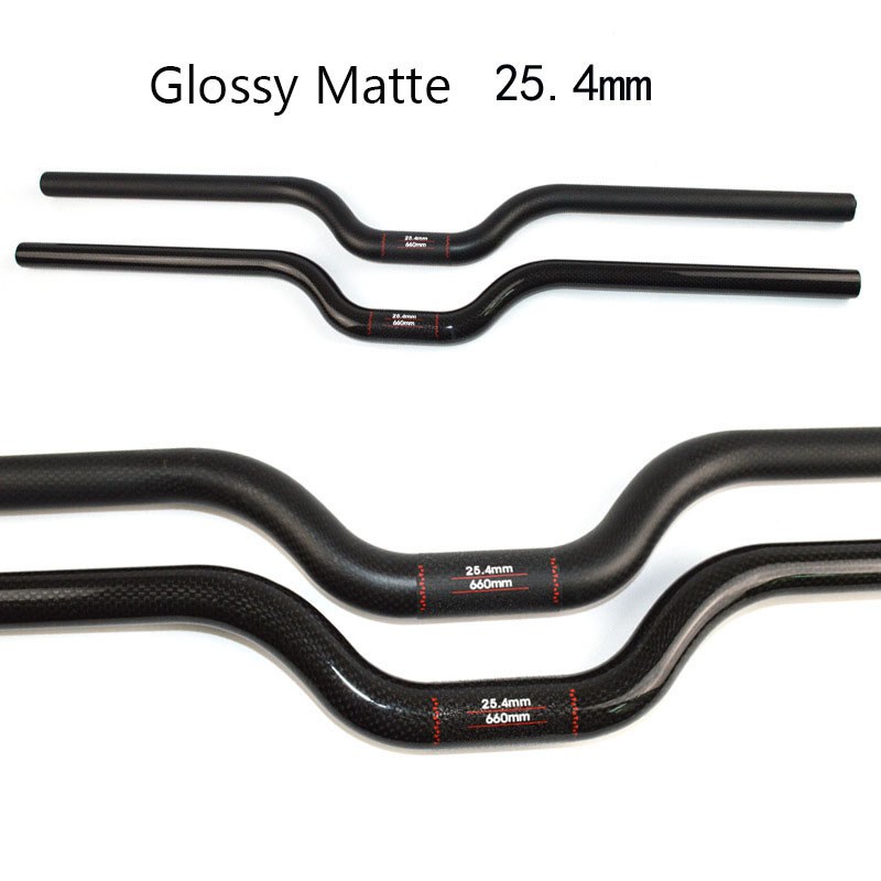 速发25.4mm Carbon Bicycle M Handlebar For Brompton Bike Leng