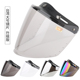 镜片护目镜风镜 复古头盔防晒镜片三扣式 台湾制造 大号镜片升级版