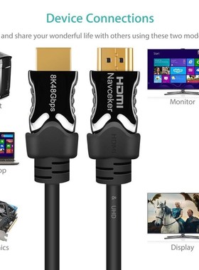 2020 Best 8K 48Gbps 2.1 HDMI Cables 4K HDMI 2.1 Cable eARC C