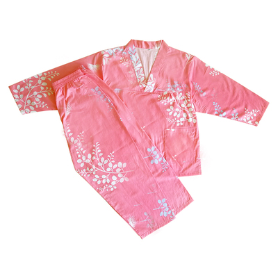 秋冬长款汗蒸服男女套装情侣纳米大码K桑拿服按摩浴服睡衣家居