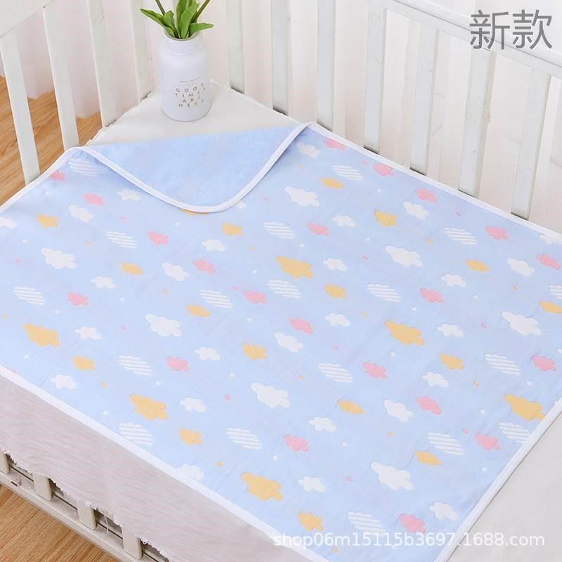 纱布隔尿垫婴儿防水可洗超大号防床垫漏宝宝新生儿尿垫姨妈护新款