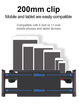 Car Rear Pillow Car Tablet Holder Stand For Ipad 2/3/4 Air P