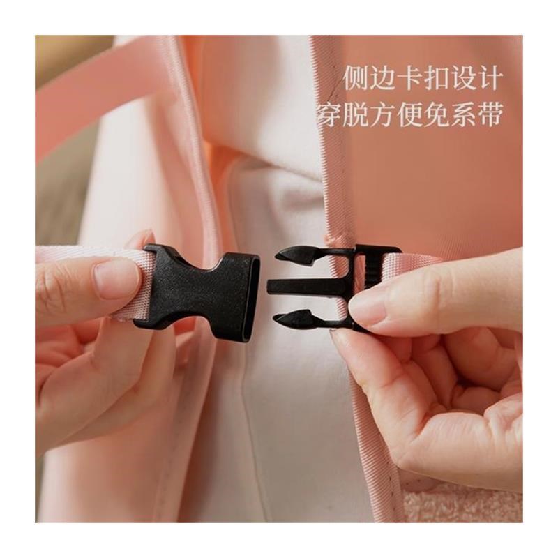 莱可家居//映h调时尚围裙厨房家用2025新款罩衣防油防水马甲式女