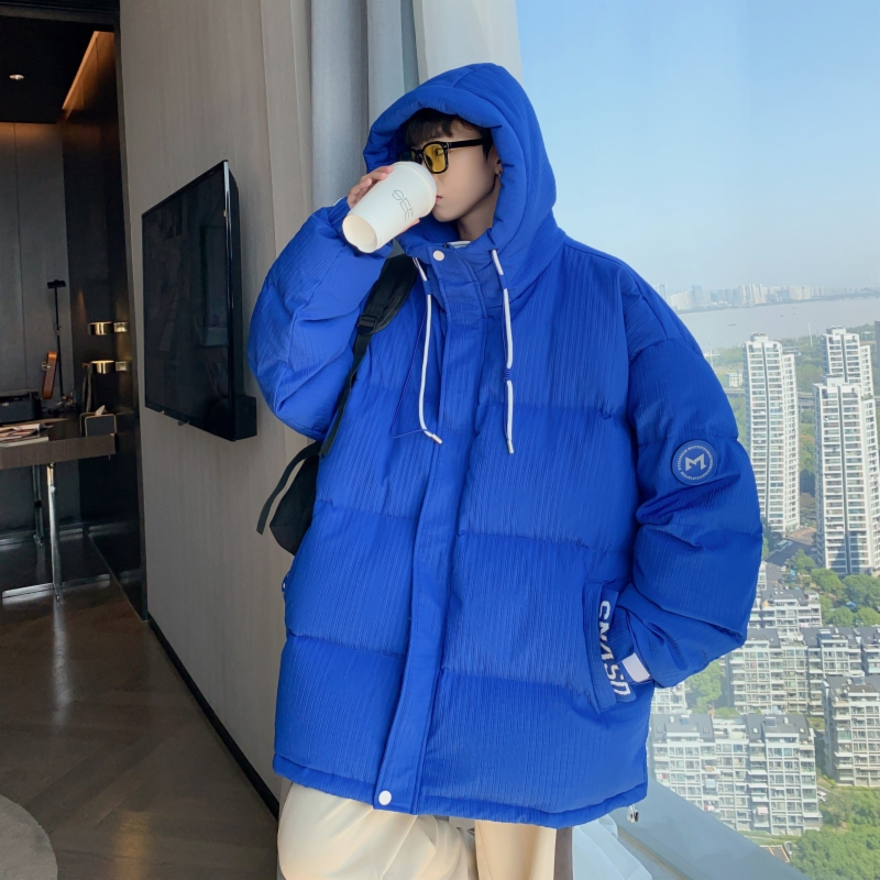青少年羽绒服男款反季爆款2023新款初中高中学生潮牌男生冬季外套