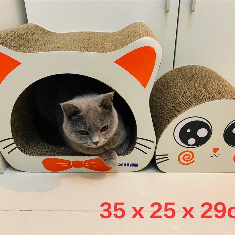 现货大号猫抓板猫窝纸箱磨爪器耐磨不掉屑电视机磨爪板中空猫抓柱,宠物/宠物食品及用品,猫抓板,淘宝优惠券,粉丝福利购,淘宝优惠卷