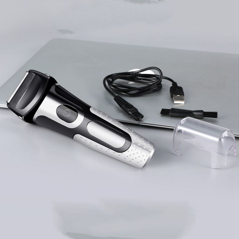 速发Rechargeable Three Blades Shaver for Men Twin Blade