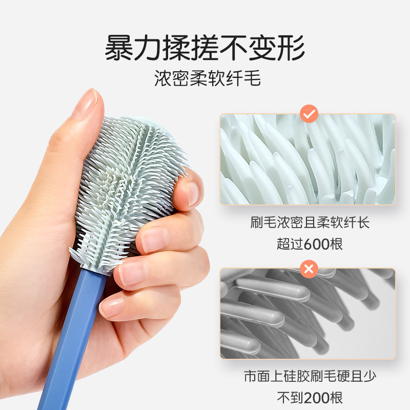 新品英氏奶瓶刷新生婴儿吸管奶嘴清洗刷宝宝多功能置物奶瓶沥水架