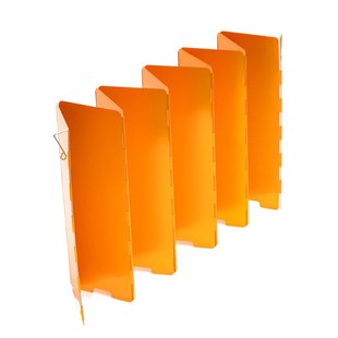 Gas Aluminu Shield Wind Stove Camping Oxidized Plates