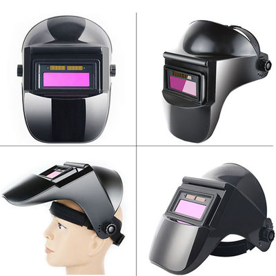 极速电焊防护罩脸部自动变光电焊面罩氩弧焊焊工专用头戴式护脸帽
