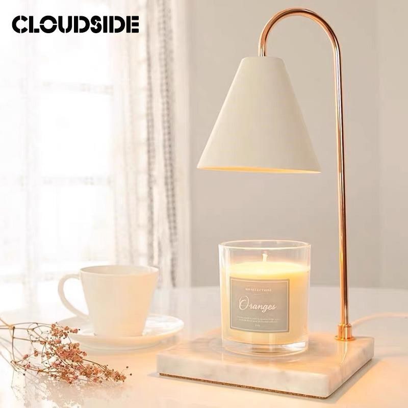 大理石香薰融蜡灯热熔灯暖蜡灯融烛灯床头台灯扩香灯氛围小夜灯,家居饰品,香薰融蜡灯,淘宝优惠券,粉丝福利购,淘宝优惠卷