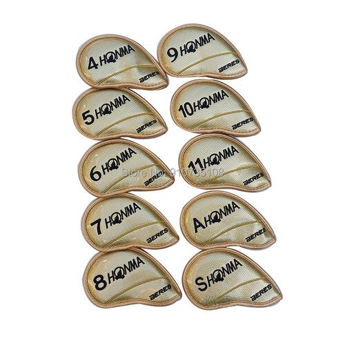 Honma BERES golf iron club headcover set upscale PU wit Doub