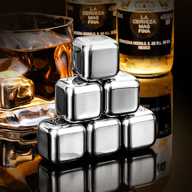 MOLA.Iced.不锈钢304冰块冰粒速H冻冰块金属冰块家用速冻球|冰镇