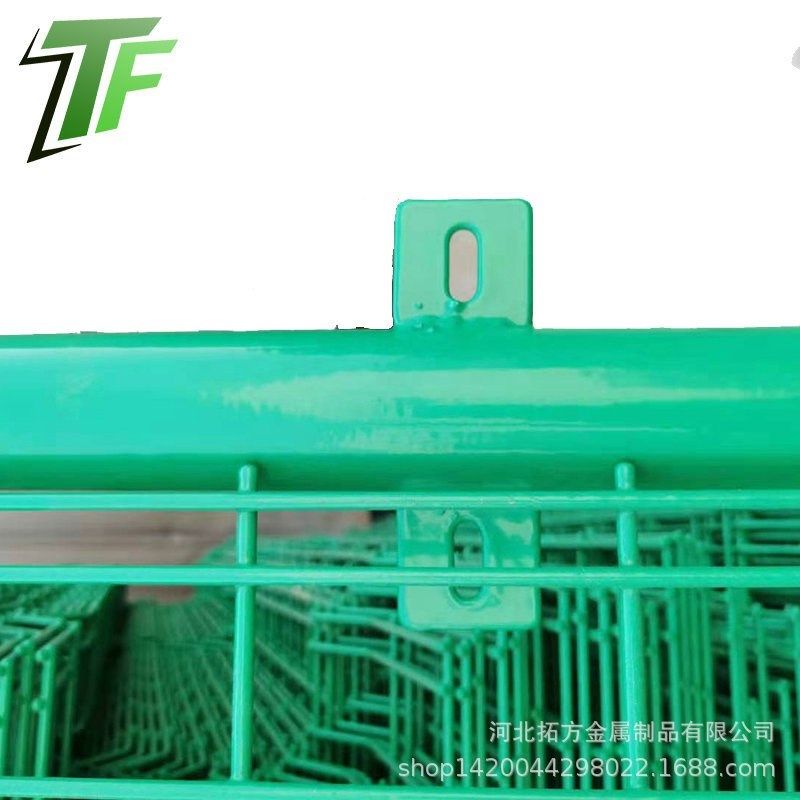 防护网绿色d圈地围栏地光网边站电双公路丝林养殖双边丝护栏网伏