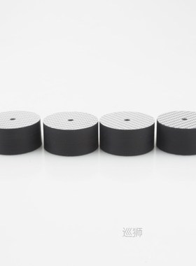 High Quality  40x20mm Silver 5K Carbon Fiber Speaker Isolati