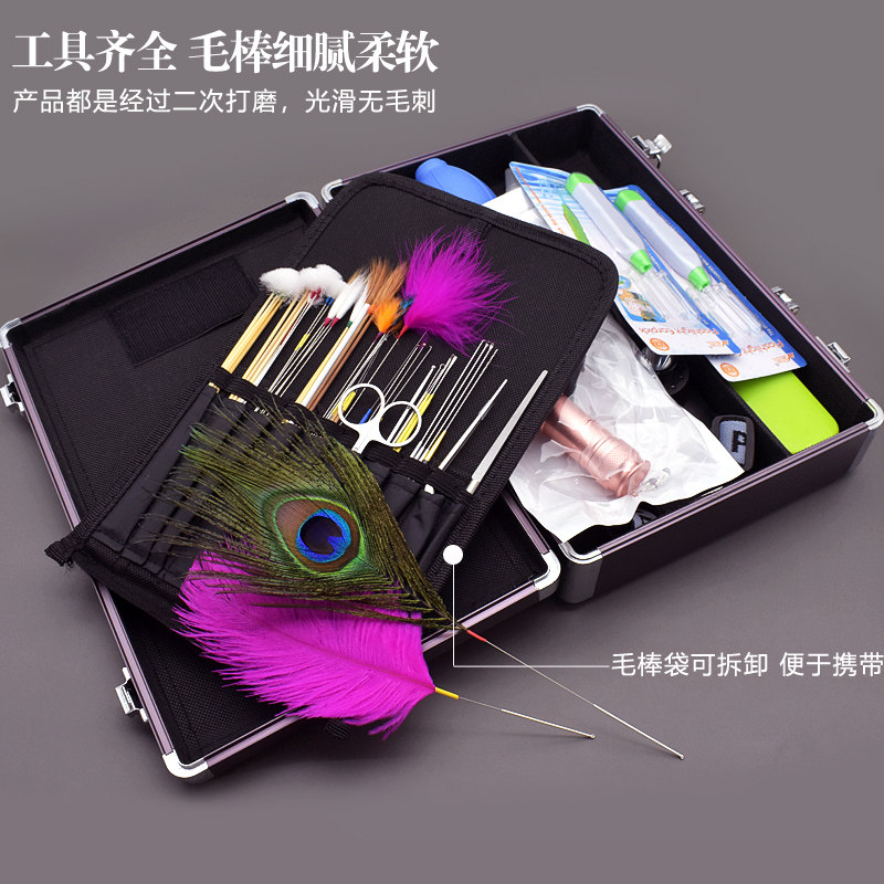 杨式高级采耳工具套装掏耳朵工具挖耳勺清洁耳采耳灯打耳鹅毛