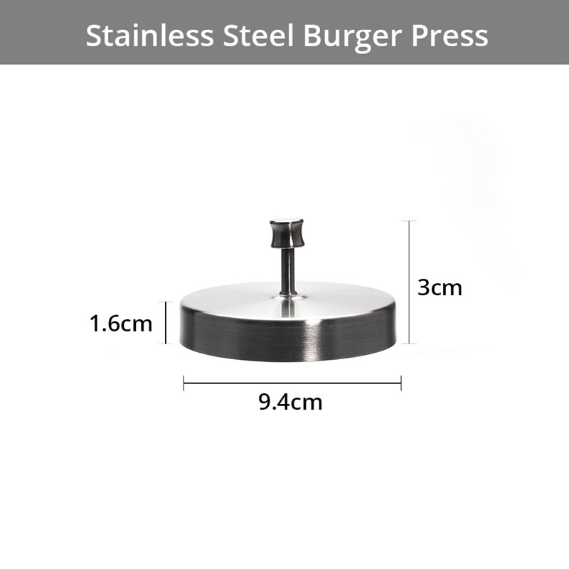 Stainless Steel Burger Press Hamburger Maker Non  Patty Mold