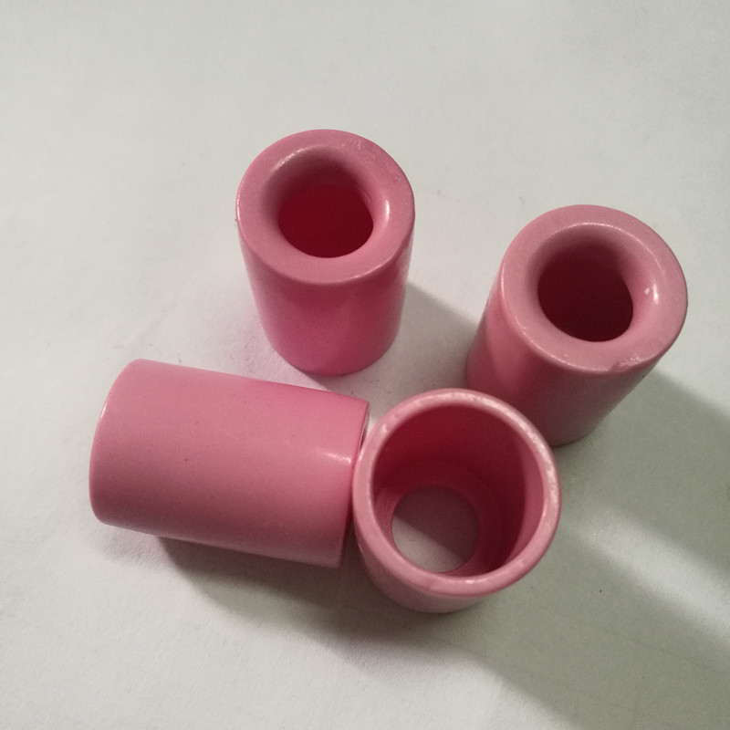 氧化铝瓷套18*14.5*9*25耐磨瓷帽绝缘帽纺织陶瓷过线器大小头瓷眼