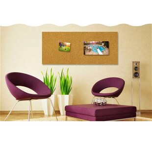 新款大易(3平米总价)10毫米厚软木板卷材照片墙 定制软木留言板公