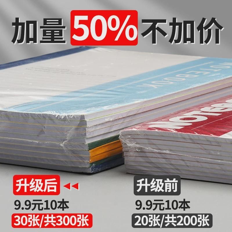100本2024年新款笔记本子加厚约商务办公用品记事本A5工作软抄,包装,五金配件包装,淘宝优惠券,粉丝福利购,淘宝优惠卷