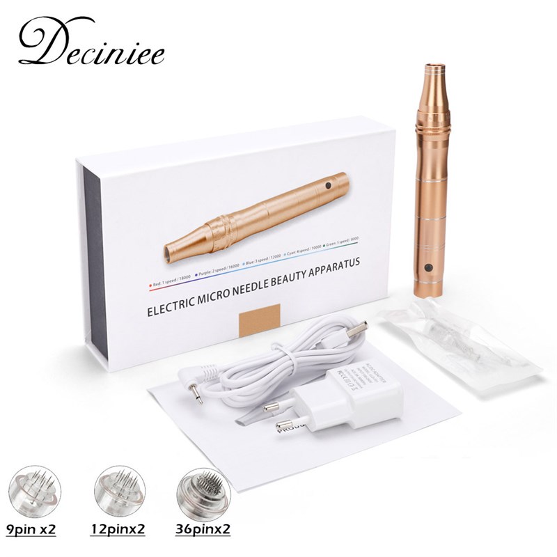 极速Electric Derma pen Skin Whitening Wrinkle remove Microne