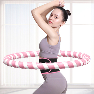呼啦圈收腹加重减肥瘦腰肚子神器女健身专用老式不伤腰硬款乌拉圈