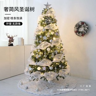 2025可爱新款 饰ins风摆件 圣诞树家用小型加密套餐 网红感圣诞节装