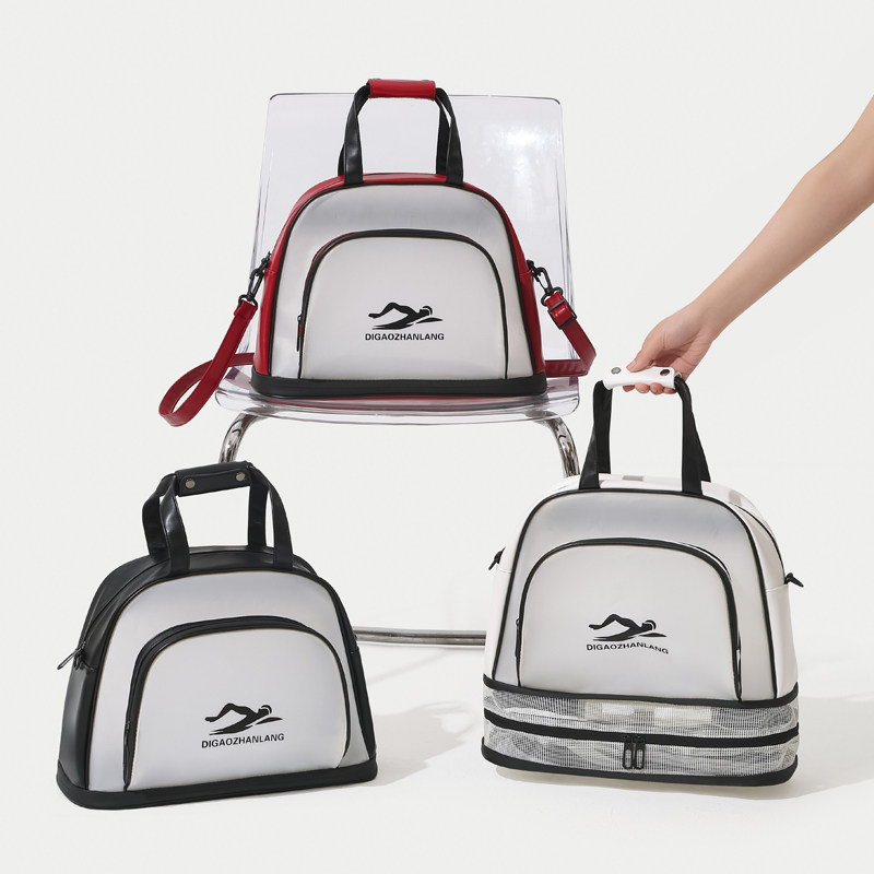 游泳包干湿分离女单肩斜跨健身男运动防水泳衣收纳袋儿童沙滩手提