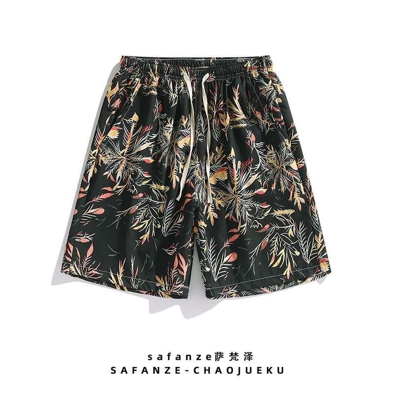 泳裤男五分裤速干中长款时尚平游角沙滩宽松泳裤成人大码男士新品,男装,短裤,淘宝优惠券,粉丝福利购,淘宝优惠卷