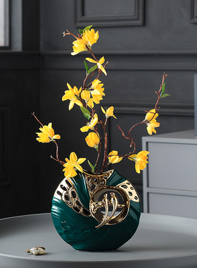 电视柜酒柜装饰品摆件客厅卧室书架玄关创意家居摆设花瓶轻奢创意