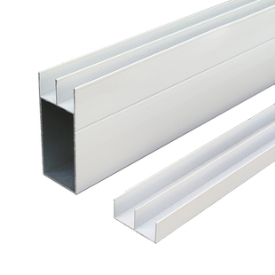 瓷砖橱柜铝合金型材打灶立柱卡槽封边大山槽管厨柜专用铝材收边条