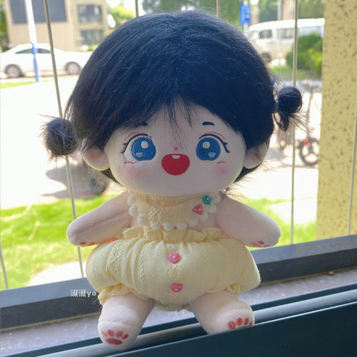 娃衣20cm15cm10cm现货面包裤口水巾棉花娃娃裤子可爱毛绒公仔配饰