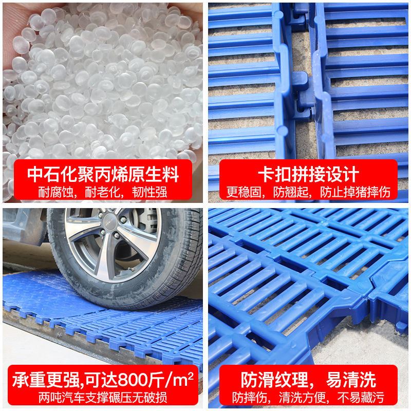 热销塑料漏粪bb板猪用母猪产床漏粪板仔猪保育床接粪板养殖养猪设