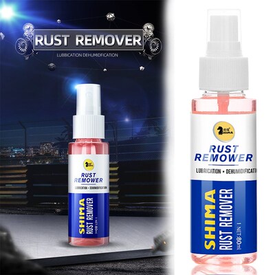 80ml Car Window Rust Remover Cleaning Spray Lubrication Main