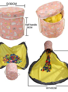 SlideAway Toy Clean-up Storage Bag Multifunctional Portable