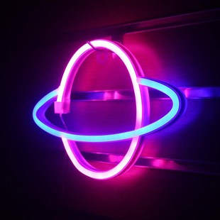 Planet LED Lights Neon Light Sign Bedroom Decor Neon Sign Ni
