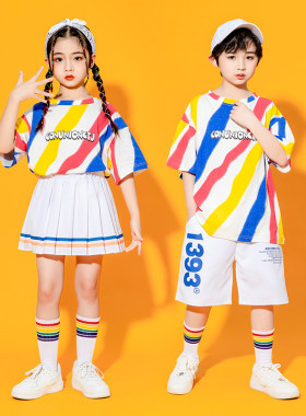 六一儿童演出服幼l儿园舞蹈表演小学生运动会班服拉拉队啦啦操服