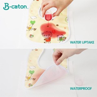 Baby baby material Waterproof Fluff children for Bibs bibs